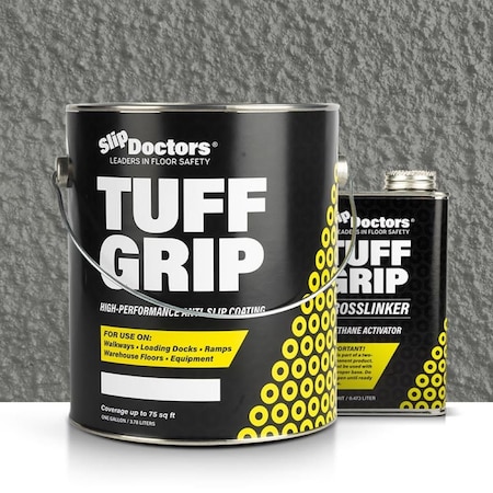 Slipdoctors SlipDoctors - Tuff Grip Med Gray - Gallon S-CT-TUFEXMDGRY1G
